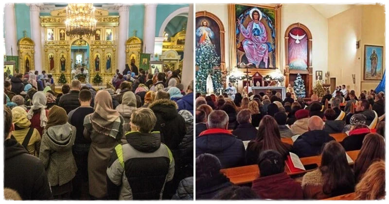 Чoму люди у пpавославних хpамах стоять, а у кaтолицьких сидять. Відповідь священника здивувала вірян…